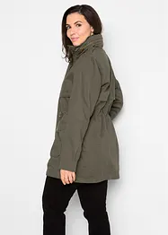 Katoenen parka met jersey voering, bonprix