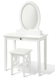 Toilettafel met ovale spiegel, bpc living bonprix collection