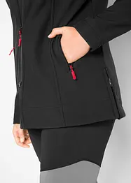 Stretch softshell jas, waterafstotend, bonprix