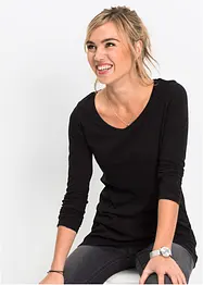 Longsleeve van katoen, bonprix