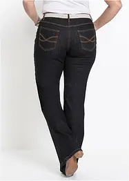 High waist stretch jeans, bootcut, bonprix