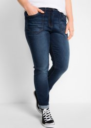 High waist stretch jeans met comfortband, bpc bonprix collection