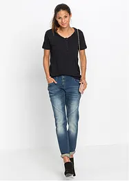 Boyfriend stretch jeans low waist, bonprix