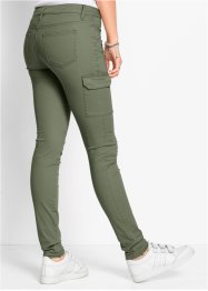 Skinny cargo broek, bonprix