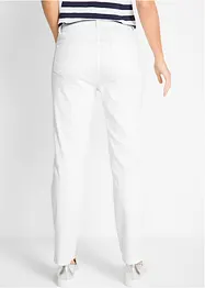 Mid waist stretch jeans, straight, bonprix