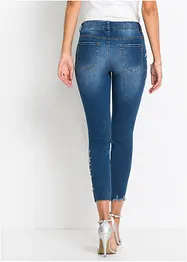 Jeans met borduursel, bonprix