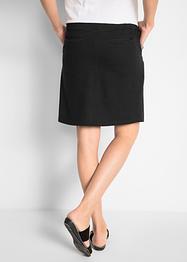 Sweatrok met geribde band, bpc bonprix collection