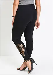 Legging met kant, bonprix