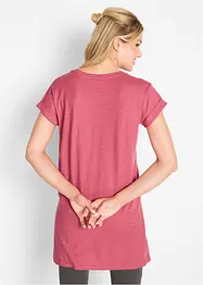 Boxy longshirt, korte mouw, bonprix