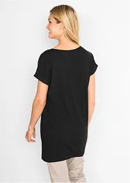 Boxy longshirt, korte mouw, bonprix