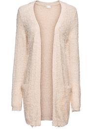 Lang vest in fluffy look, BODYFLIRT