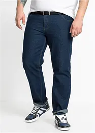 Loose fit jeans van stevig denim, straight, bonprix