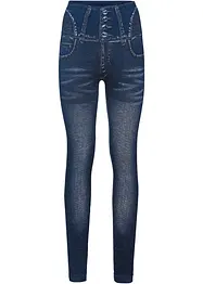 Corrigerende naadloze legging in denim look, sterk corrigerend, bpc bonprix collection