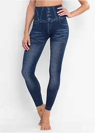 Corrigerende naadloze legging in denim look, sterk corrigerend, bpc bonprix collection