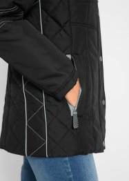 Gewatteerde jas met grote, opstaande kraag, bpc bonprix collection