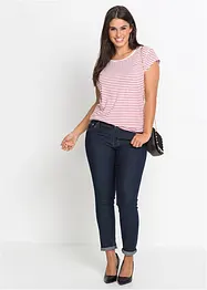 Skinny stretch jeans, mid waist, bonprix