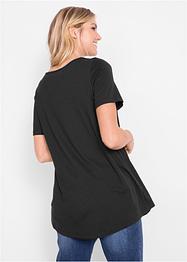 T-shirt in A-lijn, korte mouw, bpc bonprix collection