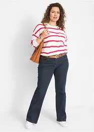 High waist stretch jeans, bootcut, bonprix