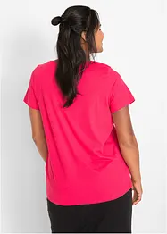 Katoenen shirt met hart van biologisch katoen, bonprix