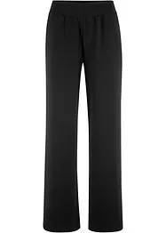 Wijde punto di roma broek met comfortband, bonprix