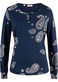 Gedessineerd shirt, lange mouw, John Baner JEANSWEAR