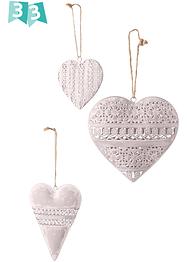 Decoratie met harten (3-dlg. set), bpc living bonprix collection