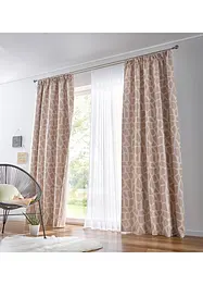 Transparant gordijn van jacquard, bonprix