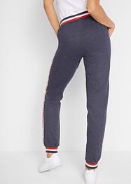Sweatpants met tekstprint opzij, bpc bonprix collection