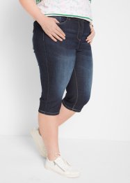 Stretch jeans bermuda met comfortband, bpc bonprix collection