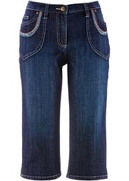 Capri jeans met comfortband, straight, bpc bonprix collection