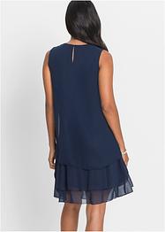Chiffon jurk van gerecycled polyester, BODYFLIRT