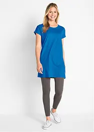 Boxy longshirt, korte mouw, bonprix