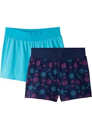 Jersey short van biologisch katoen (set van 2), bonprix
