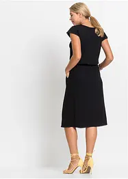 Jersey midi jurk van viscose, bonprix