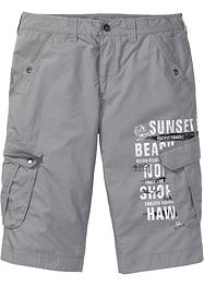 Lange cargo bermuda, loose fit, bpc bonprix collection