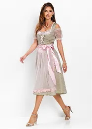 Dirndl met parels (2-dlg. set), bonprix