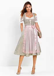 Dirndl met parels (2-dlg. set), bonprix