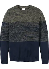 Gebreide trui comfort fit van katoen, bonprix