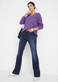 Bootcut stretch jeans met comfortband, bpc bonprix collection