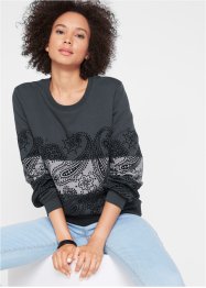 Sweater met print, John Baner JEANSWEAR