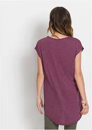 Longshirt met afgeronde onderrand, bonprix