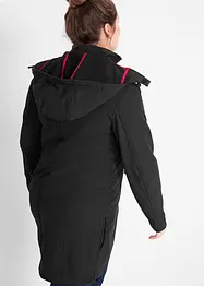 Lange softshell jas, waterafstotend, bonprix