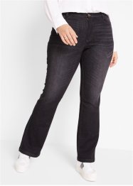 High-waist stretch jeans met comfortband, bootcut, bpc bonprix collection
