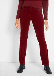 Stretch corduroy broek, bootcut, bonprix