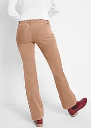 Stretch corduroy broek, bootcut, bonprix