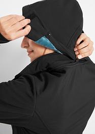 Lange outdoor softshell jas met teddyfleece, bpc bonprix collection