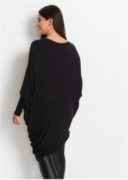 Oversized trui met asymmetrische onderrand, bonprix