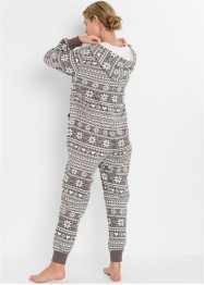 Pyjama onesie van sweat, bpc bonprix collection