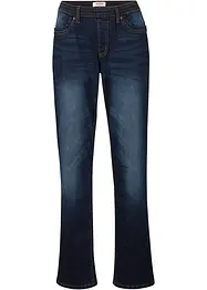 Thermojeans met mid waist, straight, bonprix