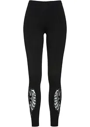 Legging met kant, bonprix